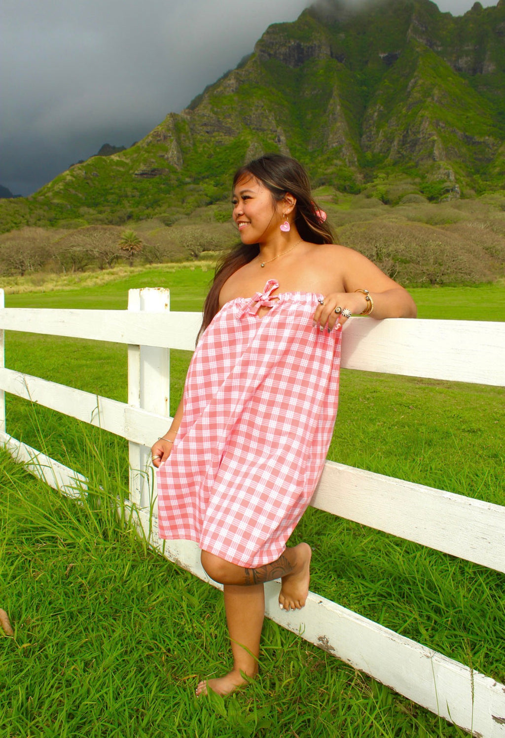 Waioha Strapless Dress